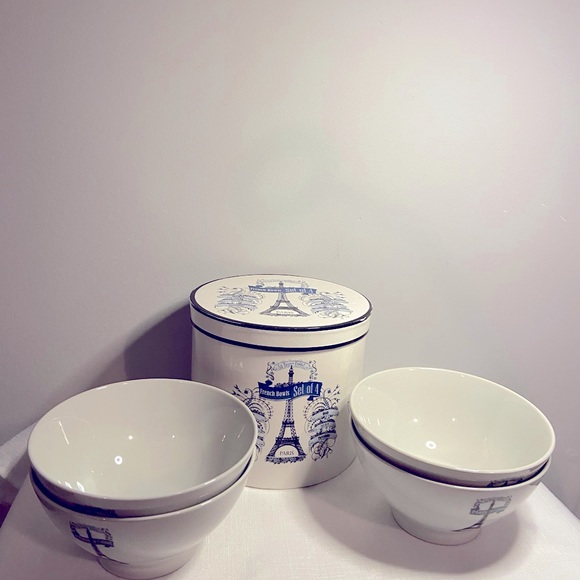 kiss that frog Other - NEW Kiss that Frog FRENCH BOWLS (4)